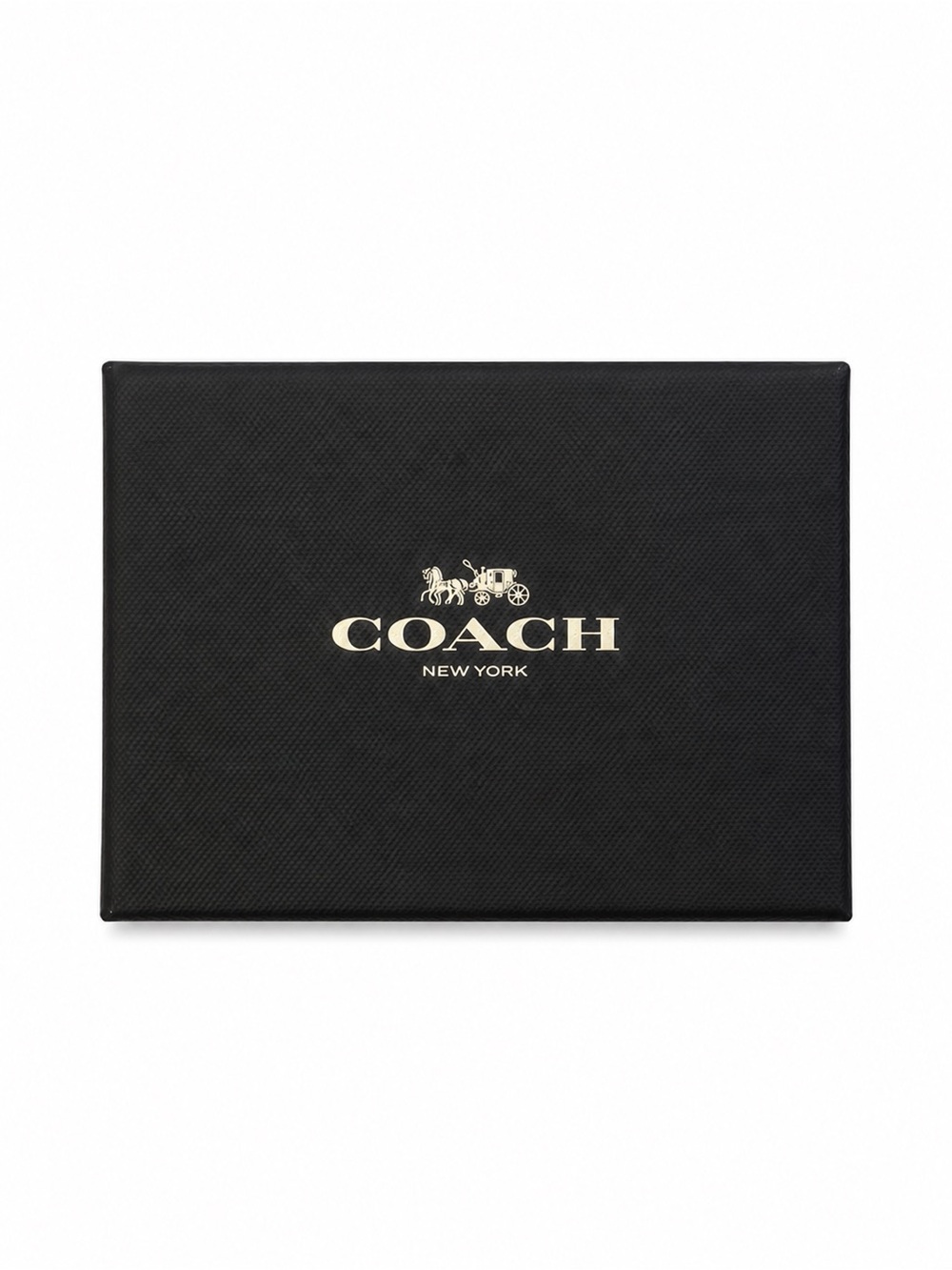 Coach Gift Box Packaging with Tissue Paper – Empty Box